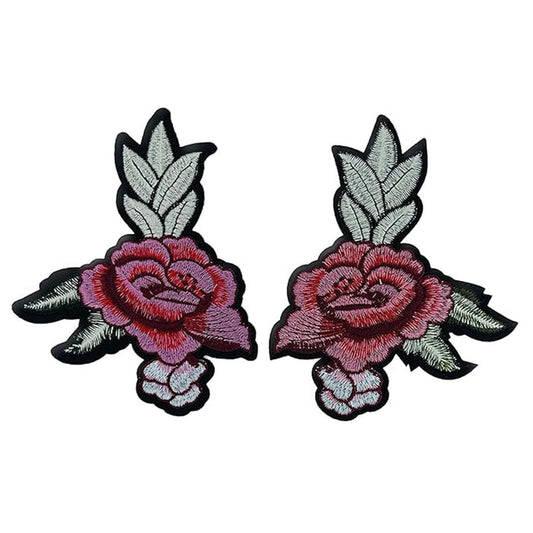 Pleasant Rose Design Patch