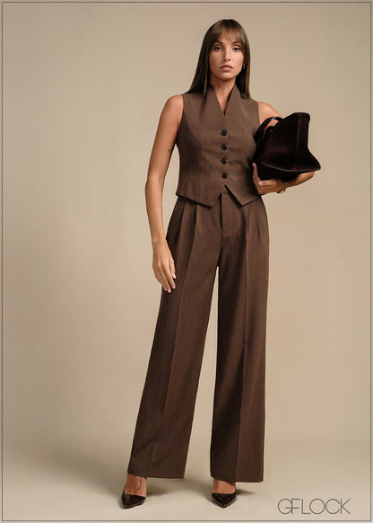 Pleated Pant - 020226