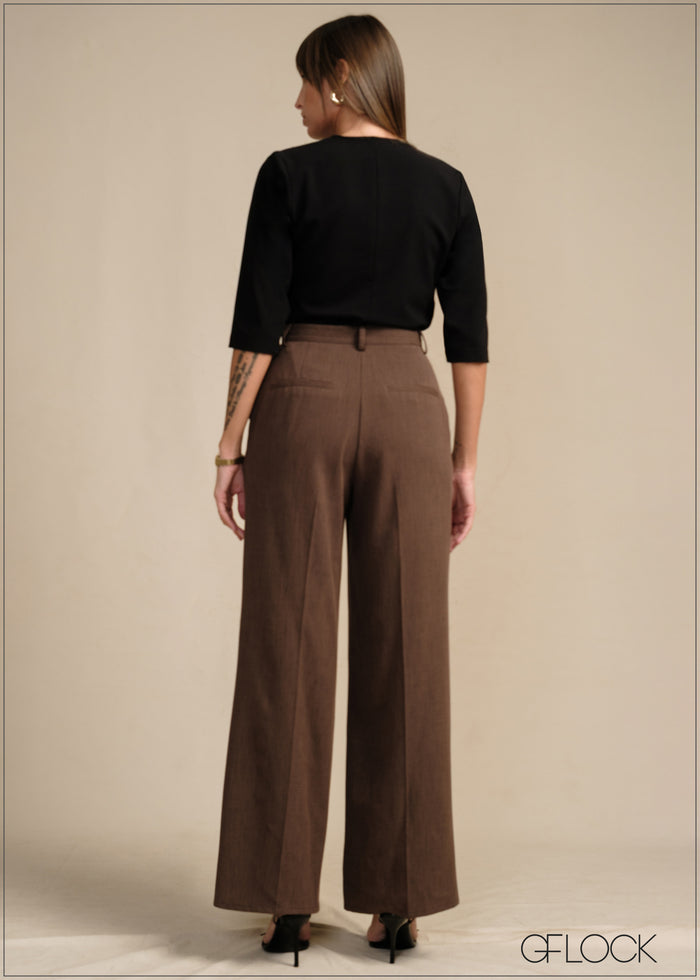 Pleated Pant - 020226