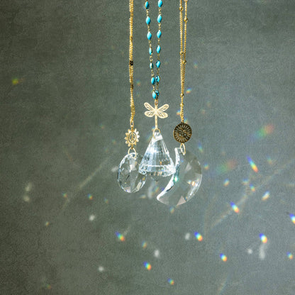 Pocket Suncatcher - Peace Flower