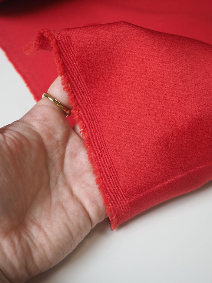 Poppy Crepe-Back Satin