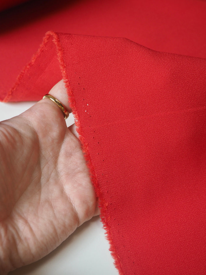 Poppy Crepe-Back Satin