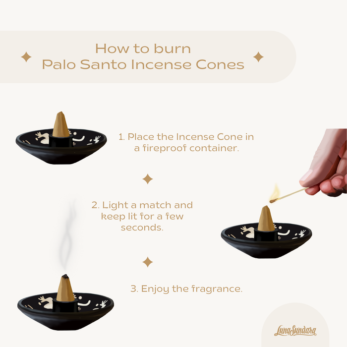 Premium Palo Santo  Incense Cones