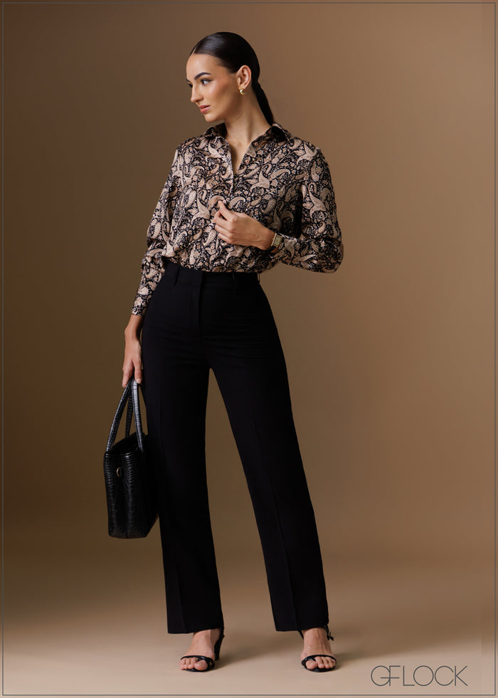 Printed Basic Shirt - 120925
