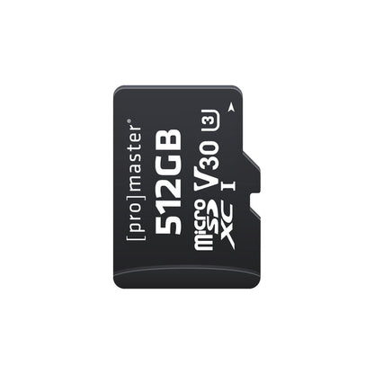 ProMaster Micro SDXC Advanced UHS-I V30 Memory Card