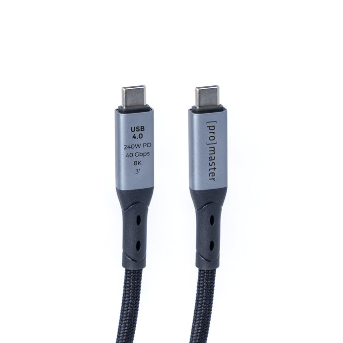 Promaster USB4 Cable C to C 240W PD - 3’