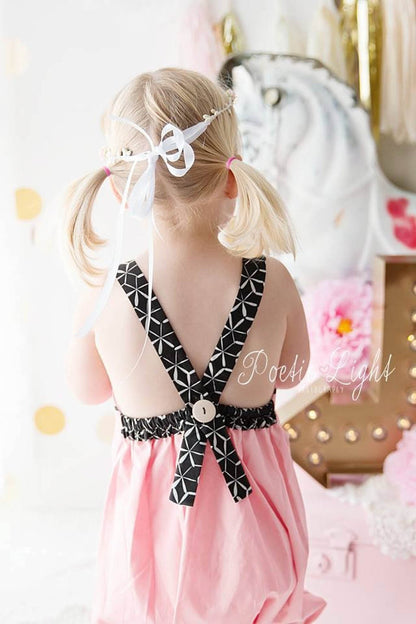 Pseudo Smock Romper Sewing Pattern