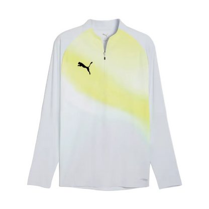 Puma Men's Individual Lightspeed Ultimate 1/4 Zip Long Sleeved Top in Silvermist SS26