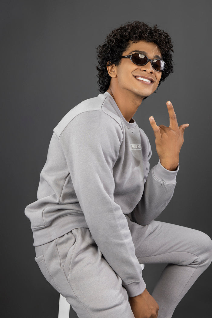 Puritan Grey Sweatshirt & Bottom Set