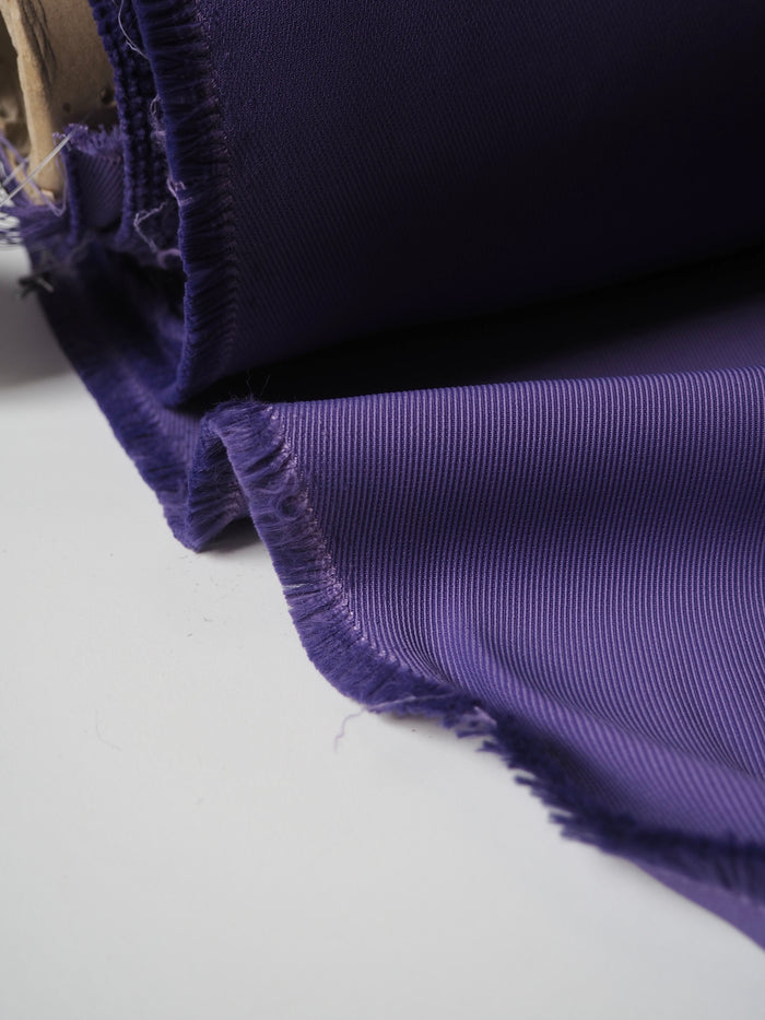 Purple Heavy Viscose Twill
