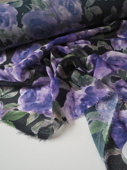 Purple Rose Chiffon