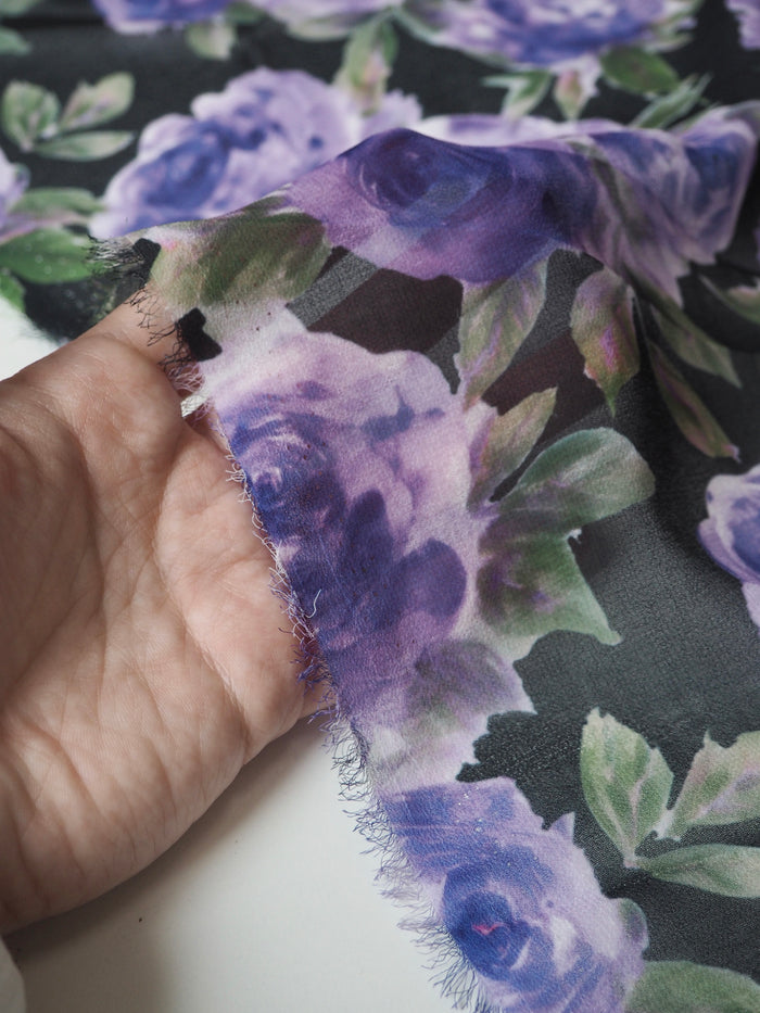 Purple Rose Chiffon