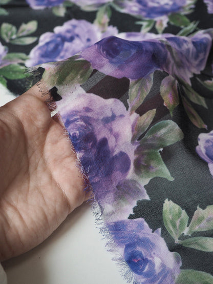Purple Rose Chiffon