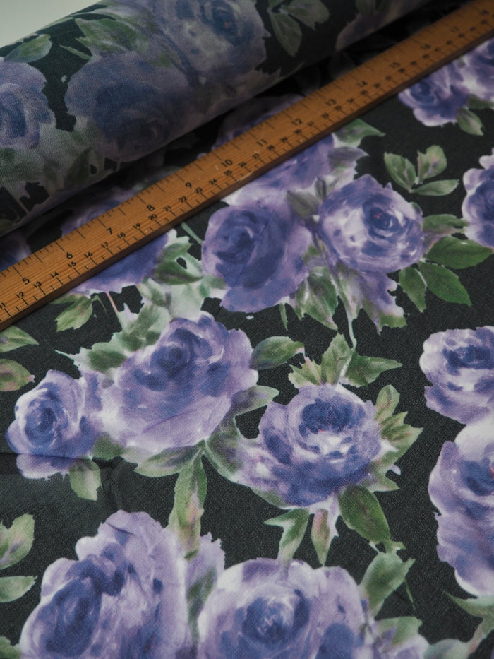 Purple Rose Chiffon