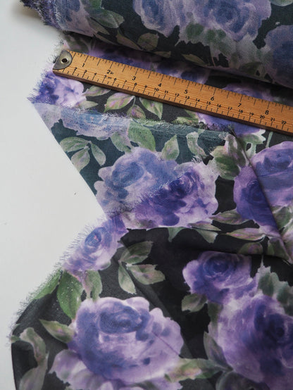 Purple Rose Chiffon
