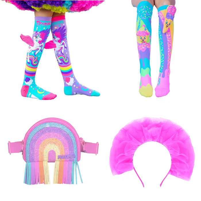 RAINBOW BAG & SOCKS PACK