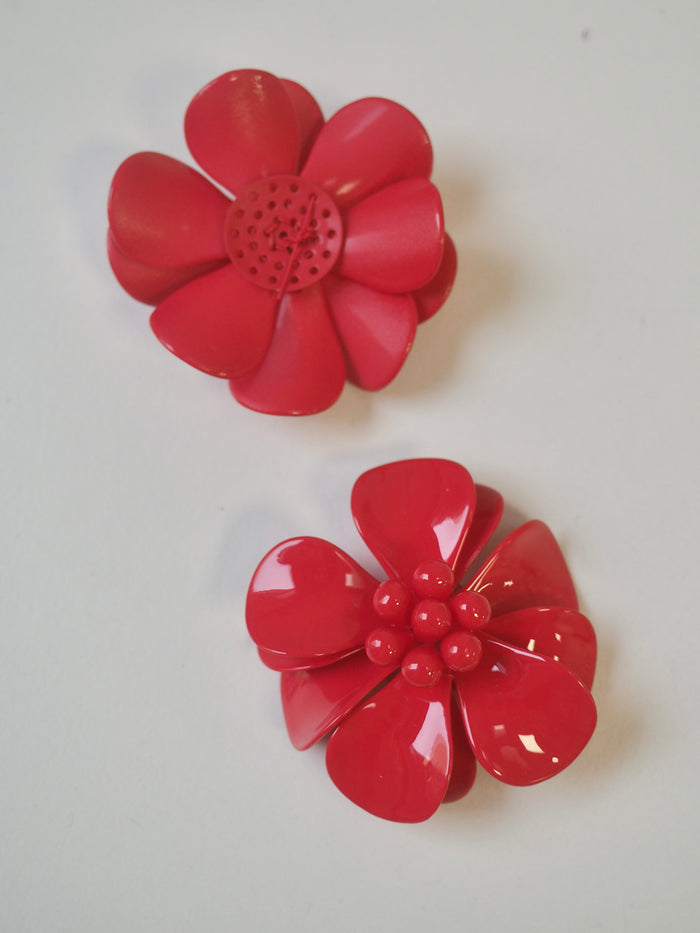 Red Flower Embellishment 55mm