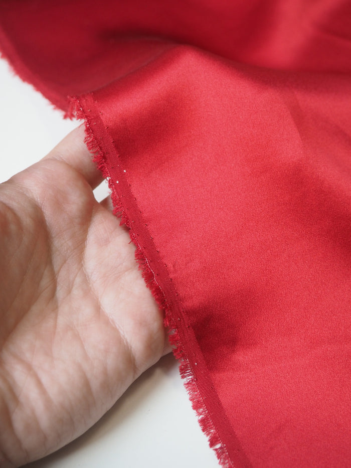 Red Silk Charmeuse