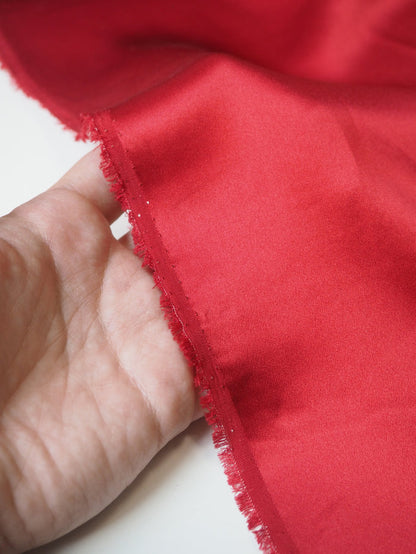Red Silk Charmeuse