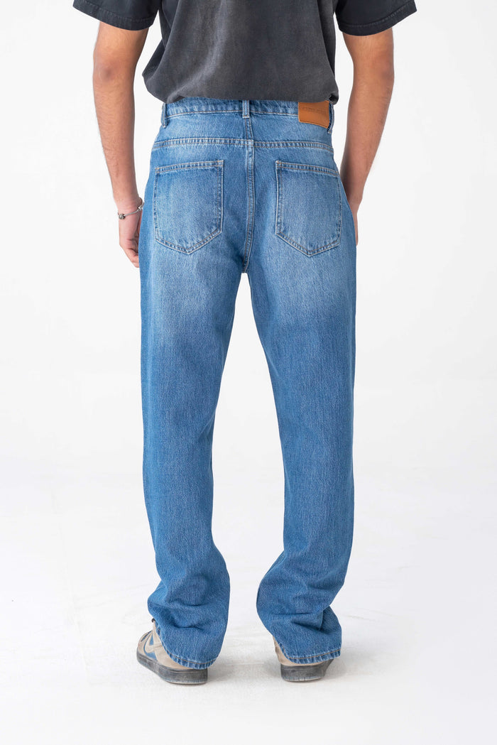 Relax Fit Denim Jeans – Men