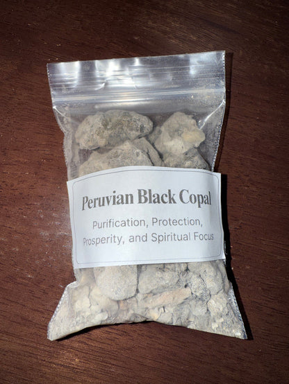 Peruvian Black Copal 2 oz