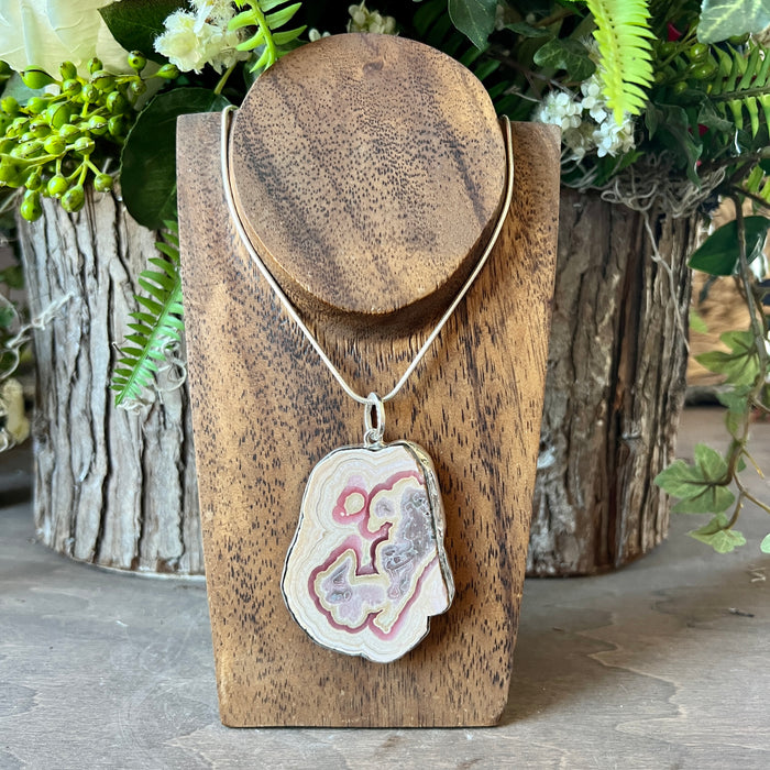 Rhodochrosite Pendant