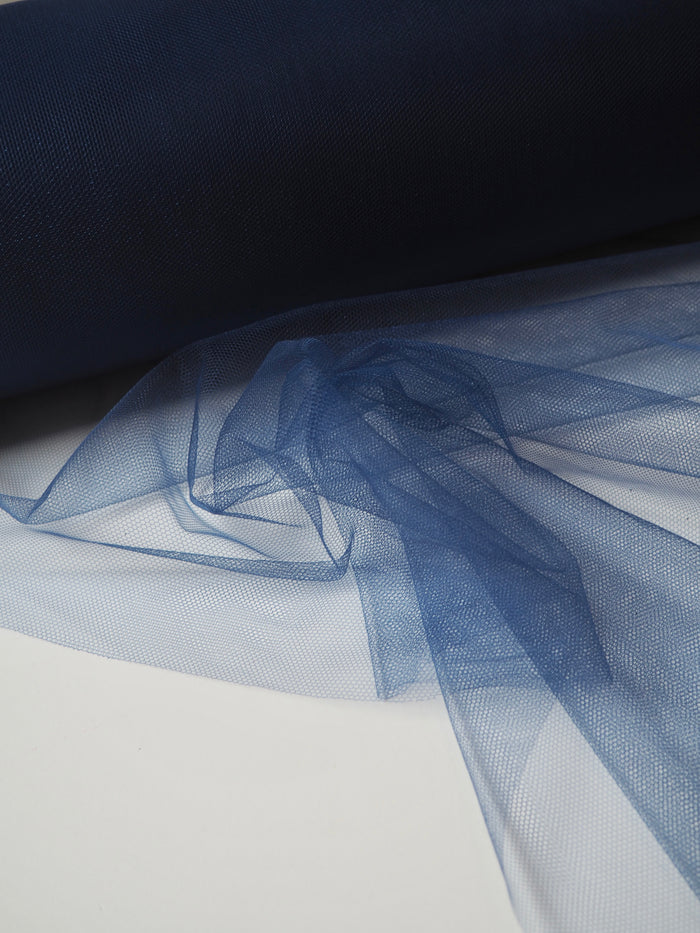 Rich Blue Illusion Tulle