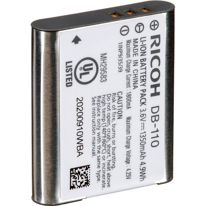Ricoh DB-110 Rechargeable Lithium-Ion Battery