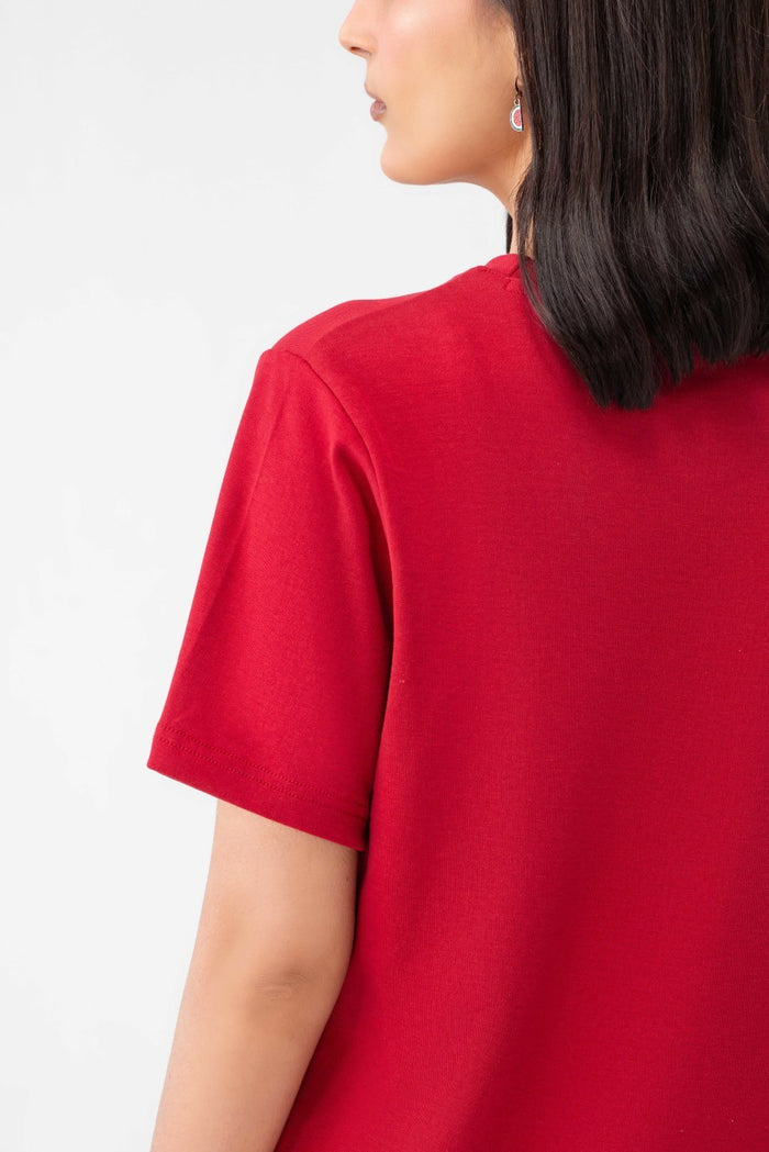 Rio Red Soft Tee – Women