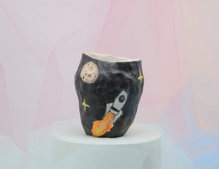 Rocketship Vase - Juice Ceramics