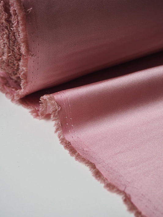 Rose Silk Double Satin
