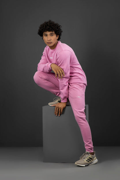 Rosebloom Pink Sweatshirt & Bottom Set