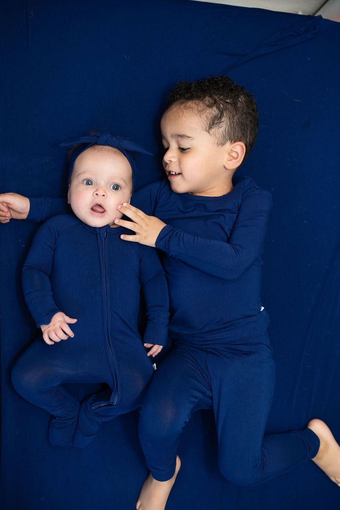 Royal Blue Romper - Jammie Session