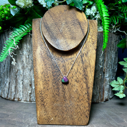 Ruby in Zoisite Necklace