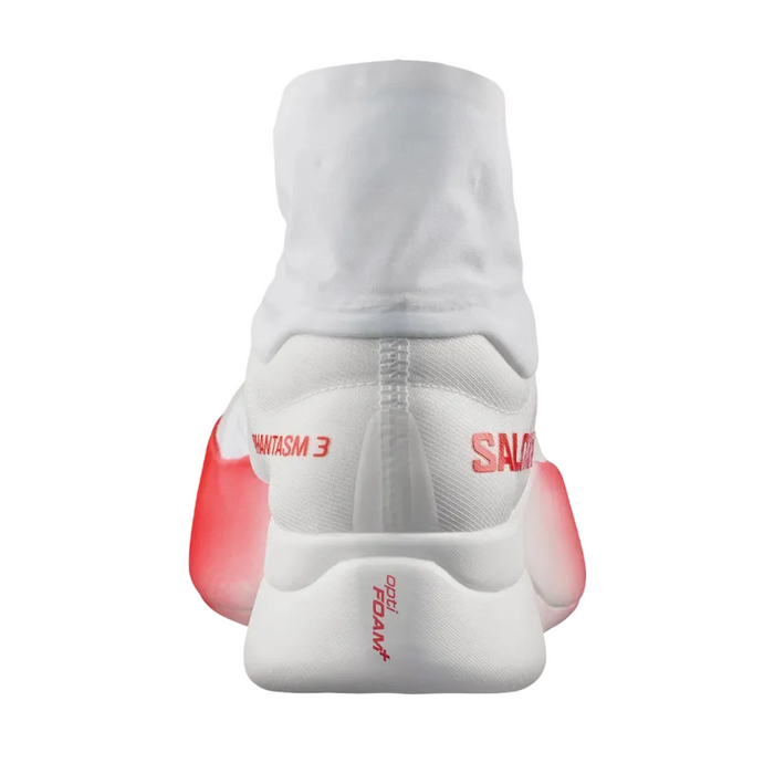 Salomon Unisex S/LAB Phantasm 3 Running Shoes in White/White/Fiery Red SS26