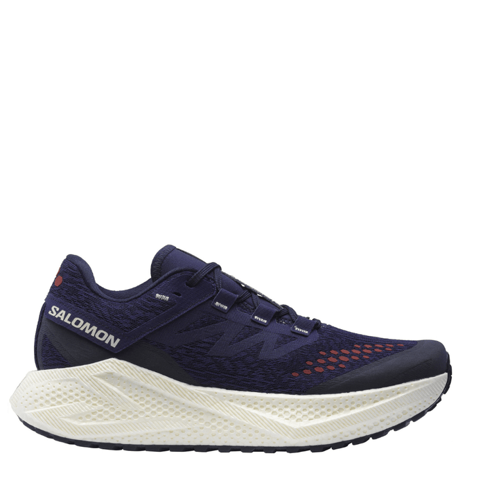 Salomon Shoes Salomon Men's Aeroglide 3 GRVL Running Shoes in Astral Aura/Vanilla Ice/Haute Red AW25 - Up and Running