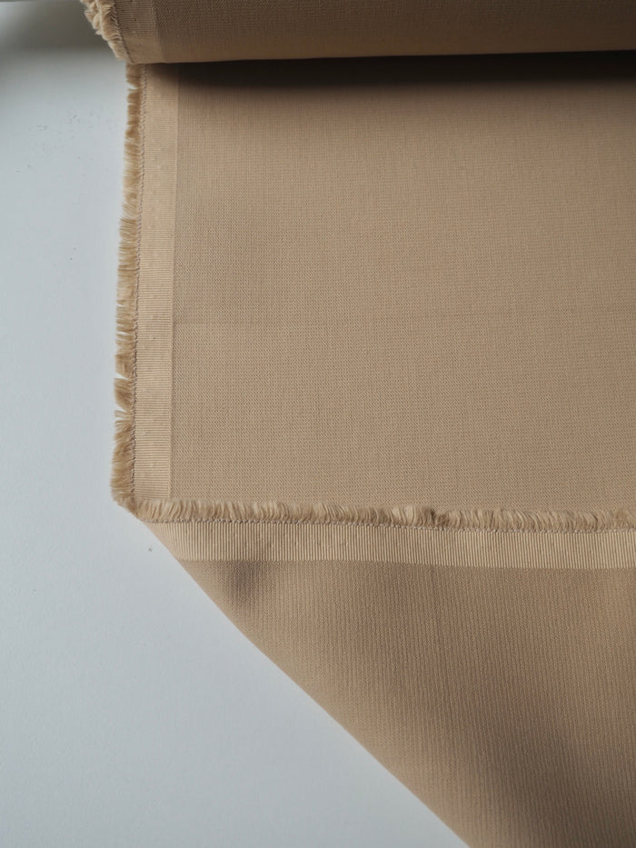 Sand Viscose Double Crepe