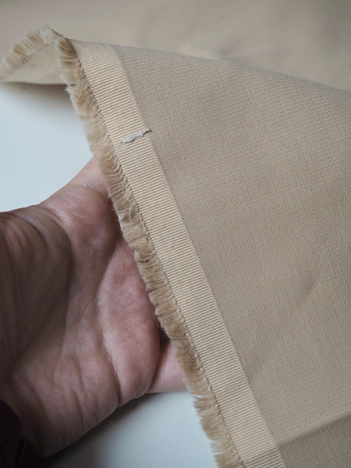 Sand Viscose Double Crepe