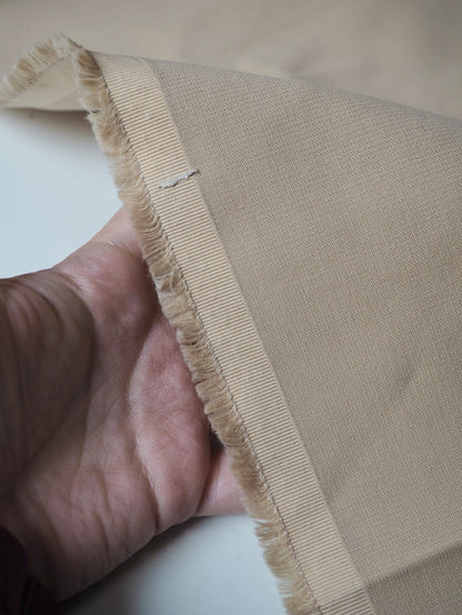 Sand Viscose Double Crepe