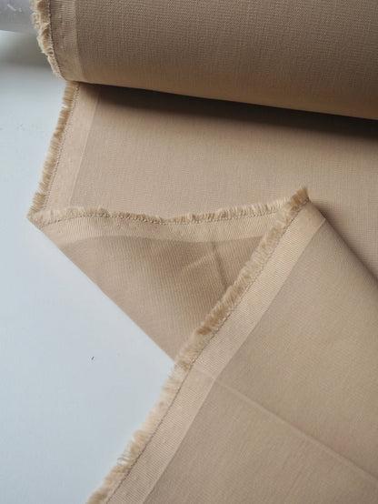 Sand Viscose Double Crepe