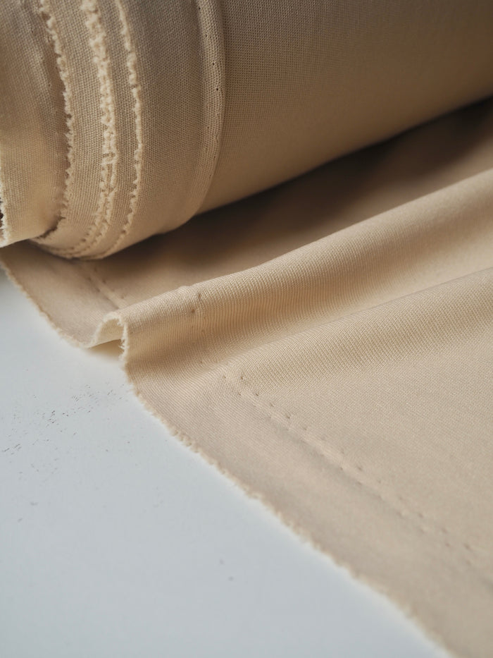 Sandy Beige Interlock Jersey
