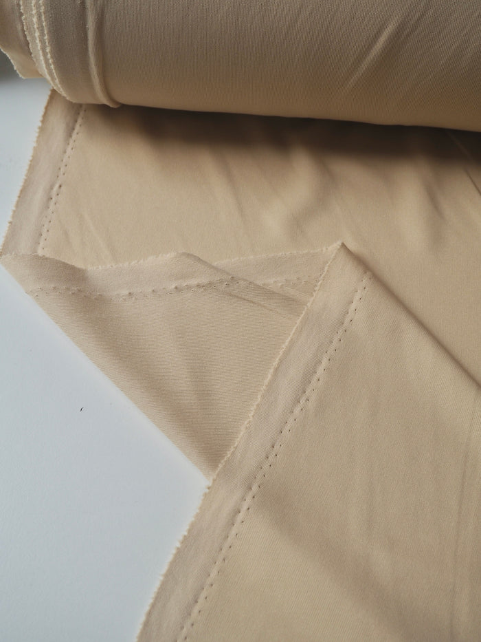 Sandy Beige Interlock Jersey