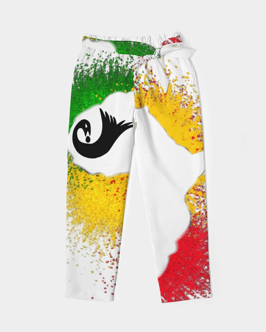 Sankofa Africa Women's Belted Tapered Pants