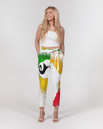 Sankofa Africa Women's Belted Tapered Pants