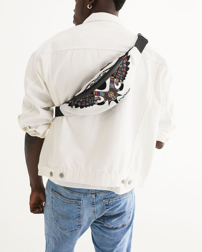 Sankofa wings Crossbody Sling Bag