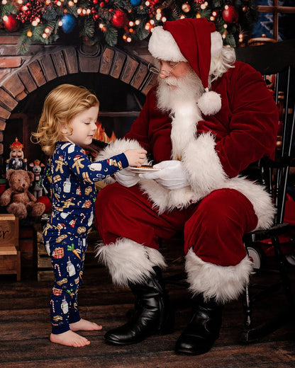 Santa‚Äôs Treats Long Sleeve PJ's - Jammie Session