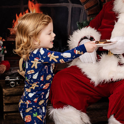 Santa‚Äôs Treats Long Sleeve PJ's - Jammie Session