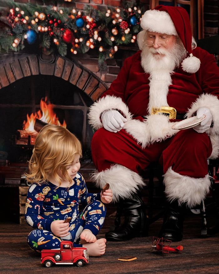 Santa‚Äôs Treats Long Sleeve PJ's - Jammie Session
