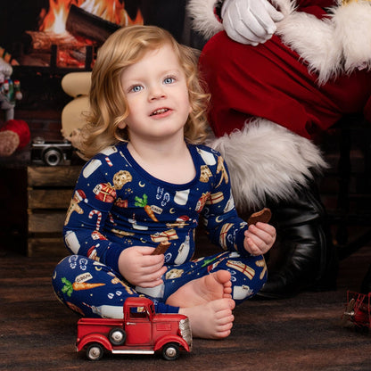 Santa‚Äôs Treats Long Sleeve PJ's - Jammie Session