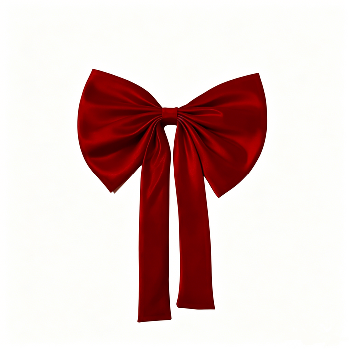 Satin Detachable Bow for Wedding Halloween Christmas Tree